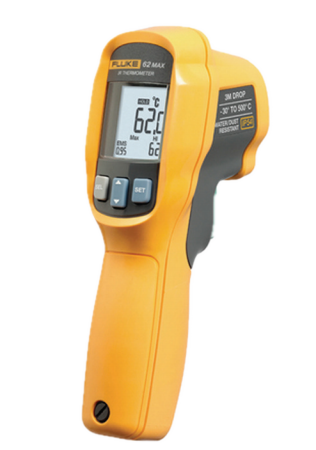 Fluke 62 Max/MAX+ 可调发射率/旋转双激光红外测温仪