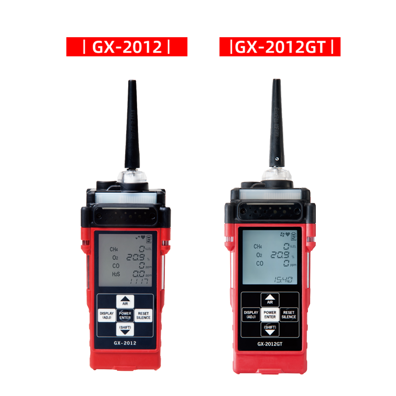 日本理研GX-2012，泵吸式四合一气体检测仪